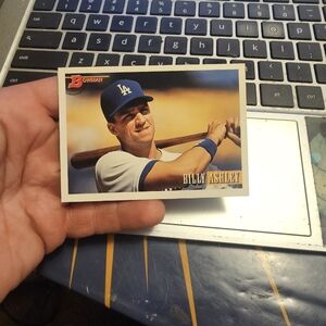 Billy Ashley baseball card